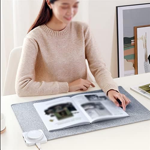 Tizhong impermeável exibir temperatura de temperatura aquecimento mouse almofada de mesa de mesa quente desktop office desktop