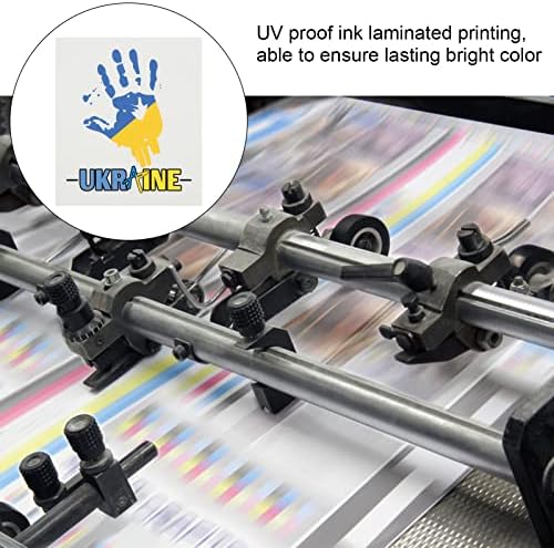 Jiawu HandPrintWallstickers Colorfast UV Proof Pvc Ukrainesticker leve para o interior