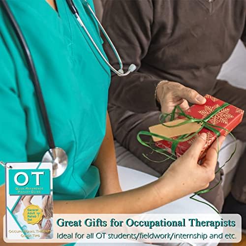 Guia de bolso de referência de terapia ocupacional - Deve ter recursos OT, 32 páginas de dicas rápidas para presentes