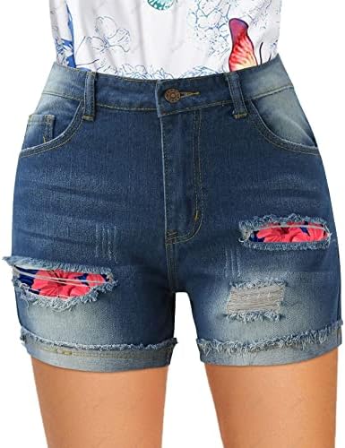 Ethkia jean calça para mulheres cortam mulheres de verão calças curtas sexy calças short shorts com bolsos jeans general