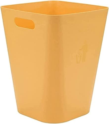 Haiqings lixo lata lixo lata sem tampa de lixo de estilo minimalista pode residências de papel simples cesta de papel adequado para sala de estar da sala de estar e lixo do banheiro do escritório pode wenfeng1991