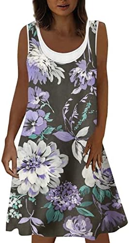 Vestido floral hopolsy para mulheres soltas fit cuthech pescoço retro mangas midi vestido de verão moda falsa vestidos