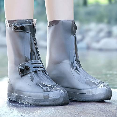 Zoeast silicone impermeável tampa meias de chuva, sapatos de sapatos não deslizantes reutilizáveis,
