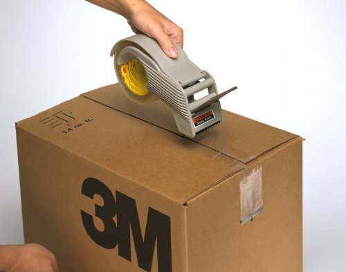 Dispensador de fita de vedação de caixa de uísque H192, 2 pol., Cinza