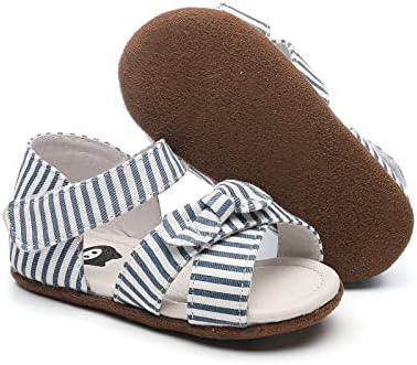 Baby Girls Sandals Sapatos de verão ao ar livre First Walker Infant Girls Shoes para Summer Soft Solera