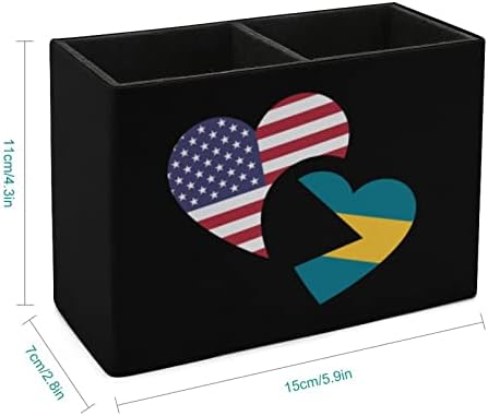 Bahamas bandeira dos EUA PU PU CHEARO CULHA PENLOTO DE LAVENCIDO CASE Organizador da caixa Caixa de